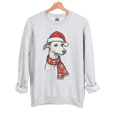 WINTER DOGS WITH SKULL/SANTA HAT SCARF