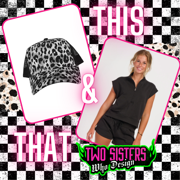 Complete Short Set + Leopard Trucker Hat