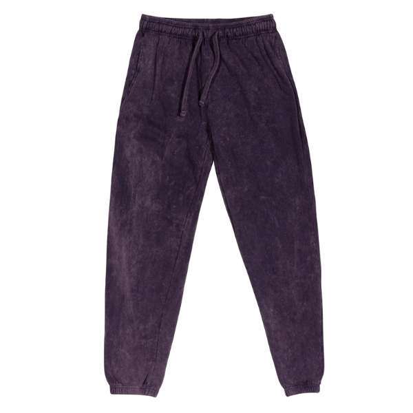 Countdown to Chaos Purple Mineral Wash Mix & Match Sweatpant/Jogger Set