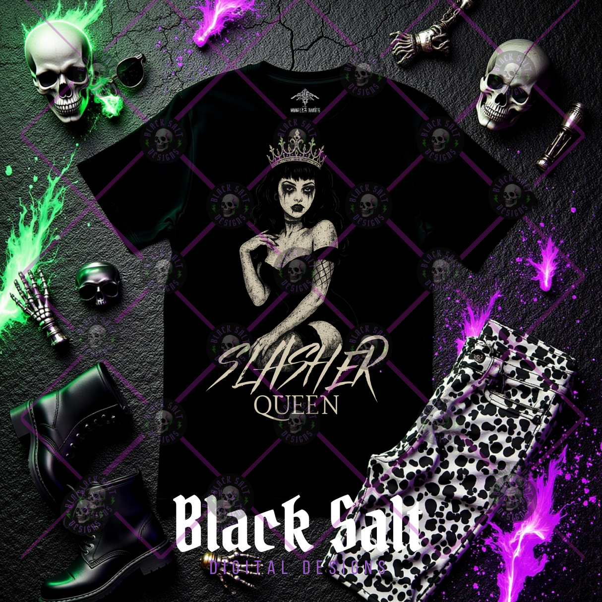 SLASHER QUEEN *BLACK FABRIC*