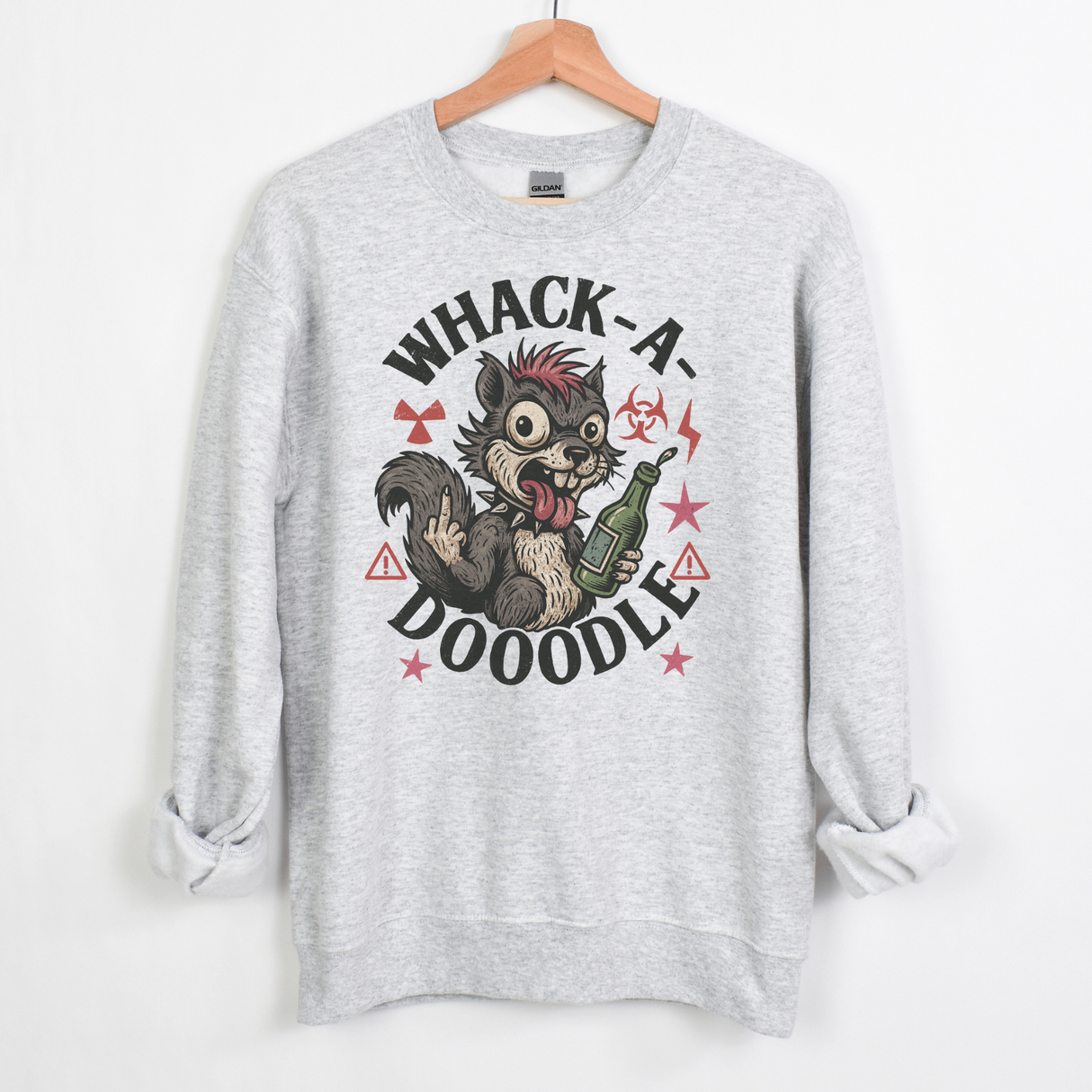 Whack-A-Doodle Squirrel Sweatshirt