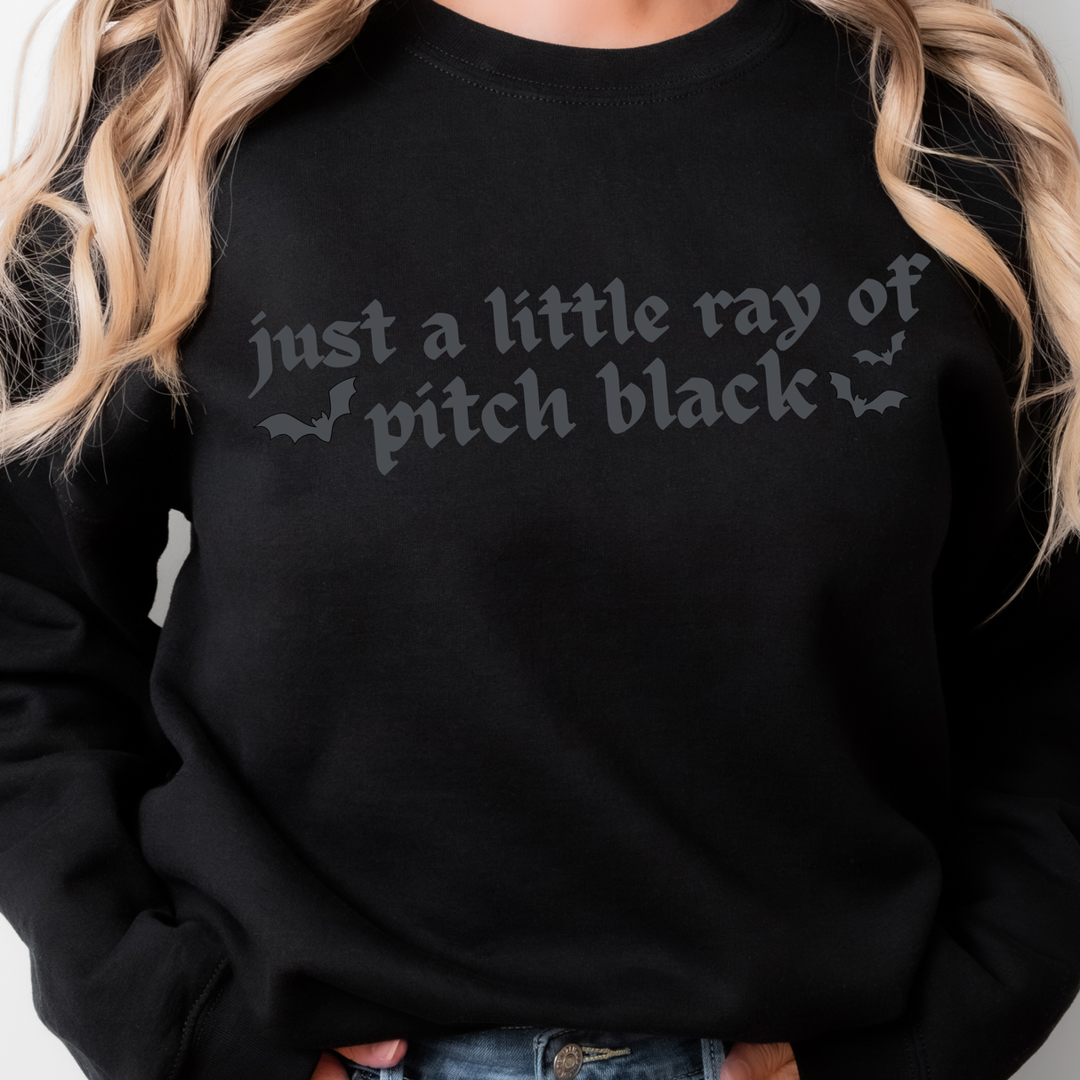 114. JUST A LITTLE RAY OF PITCH BLACK